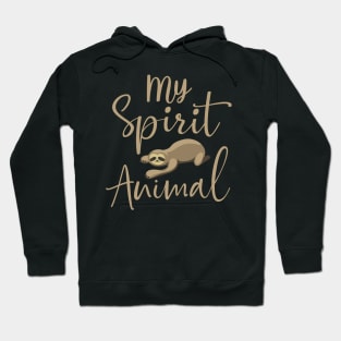 SPirit animal Sloth Hoodie